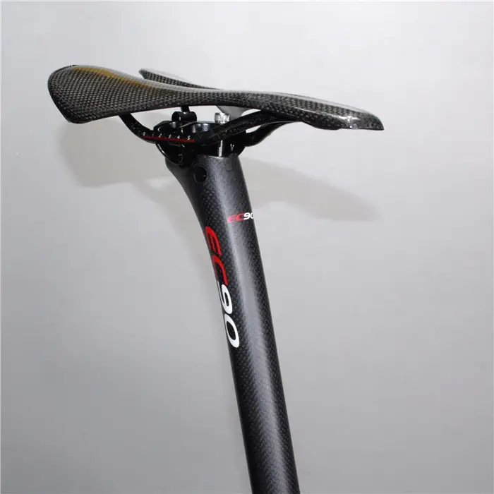 EC90 tige de selle de vélo vtt entièrement en carbone tube de selle de vélo de route pièces de monta