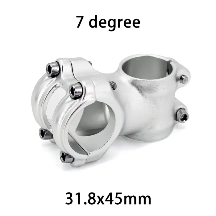 Tige de vélo vtt électrique 7 degrés 45mm 31.8