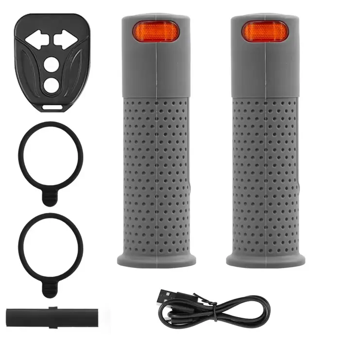 Poignée de guidon avec clignotants ou feu arrière pour trottinette électrique Ninebot Max G30 ES1 ES2 ES3 ES4, poignées de guidon avec feux clignotants