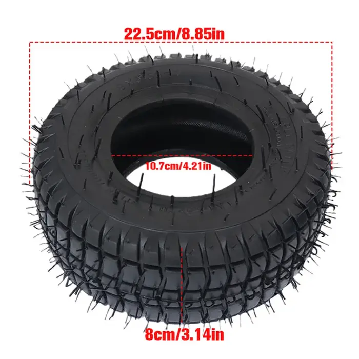 Nouveau pneu pour scooter électrique 9x3.50-4, pneu pour tricycle et scooter électrique, pneus intérieurs et extérieurs résistants à l'usure de 9 pouces 9 * 3.50-3