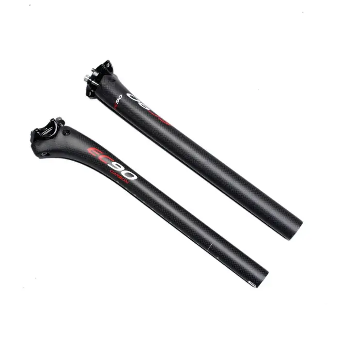 EC90 tige de selle de vélo vtt entièrement en carbone tube de selle de vélo de route pièces de monta