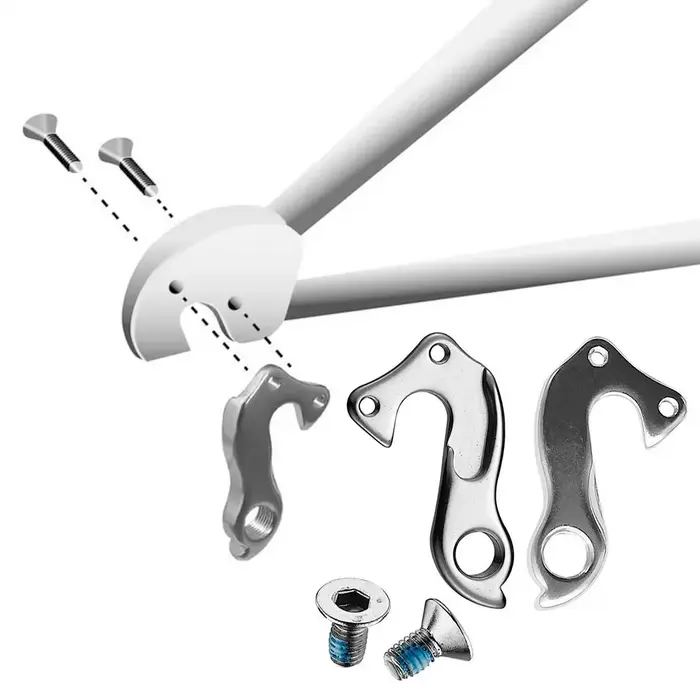 Dérailleur arrière de vélo vtt, cintre d'engrenage, support de crochet arrière pour BOARDMAN # CC0C9