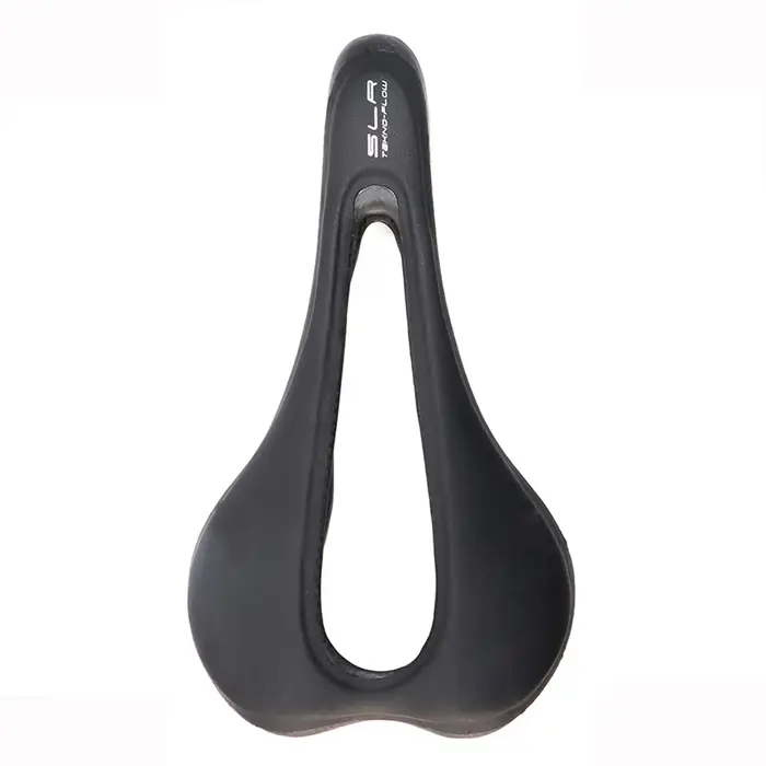 Selle de vélo de course ultralégère en fibre de carbone, dégager de vélo de montagne ouverte creuse,