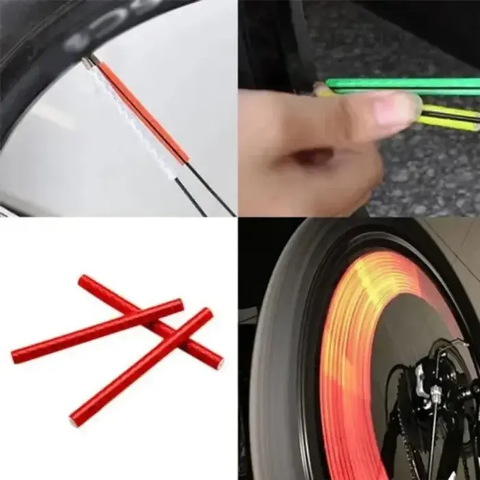 Clips de réflecteur de rayons de vélo