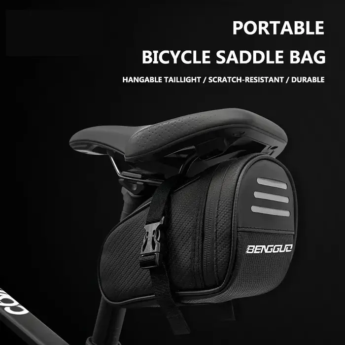 Sac de selle de vélo étanche Portable 1L
