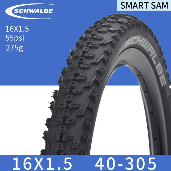 SCHWALBE SMART SAM 16x1.5 18x1.5 18x1.85 20x1.85 20x2.35 pneu de vélo BMX petite roue pneu filaire d
