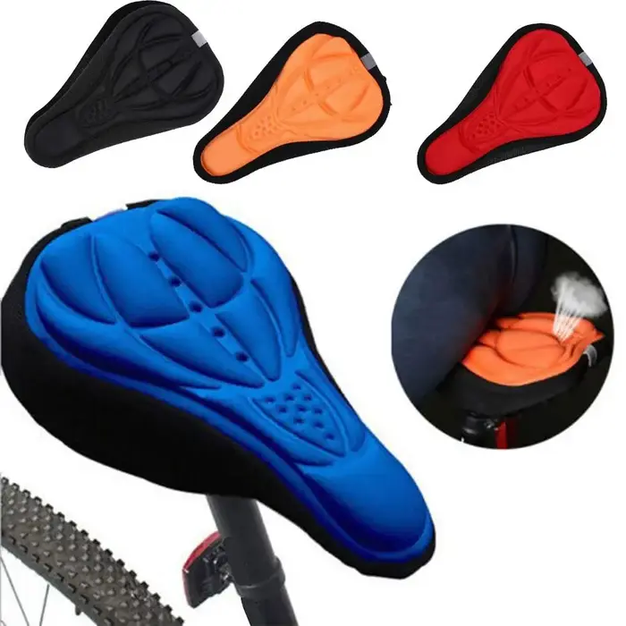 Housse de selle de vélo en gel – rembourrée 3D