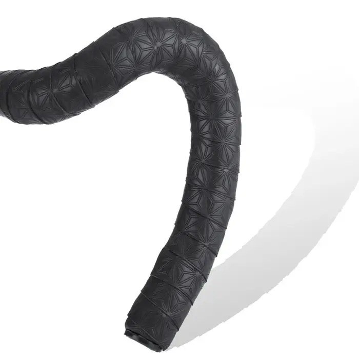 1 paire de ruban de guidon de vélo de route antidérapant, bande de barre de poignée antichoc en PU a