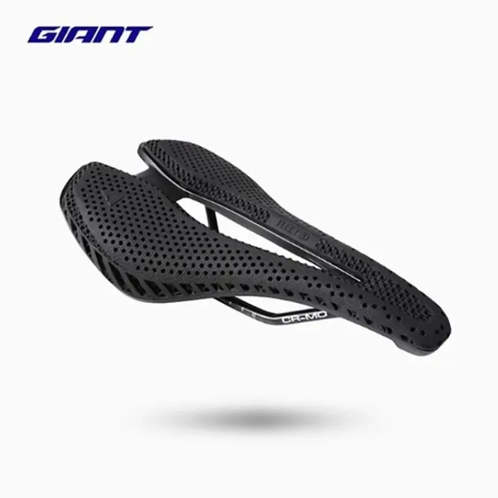 GIANT FLEET 3D imprimé Selle vélo 3D siège ultraléger NYLON fibre creux confortable respirant vtt gravier