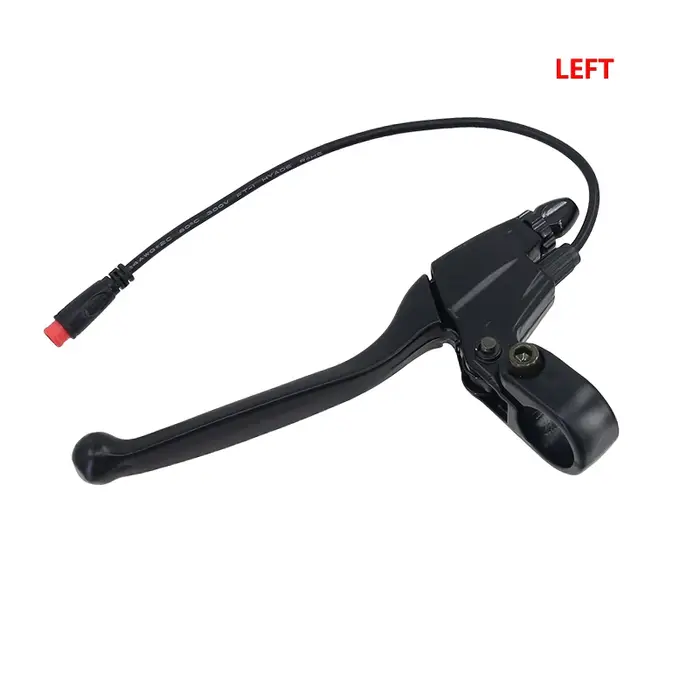 1 paire de leviers de frein pour vélo électrique, leviers de frein à coupure de courant, connecteur
