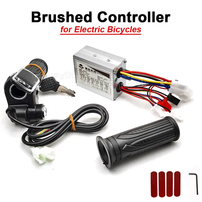 Accessoires pour vélos électriques 24V 36V 48V 250W 350W 500W 1000W : Contrôleur de moteur à balais