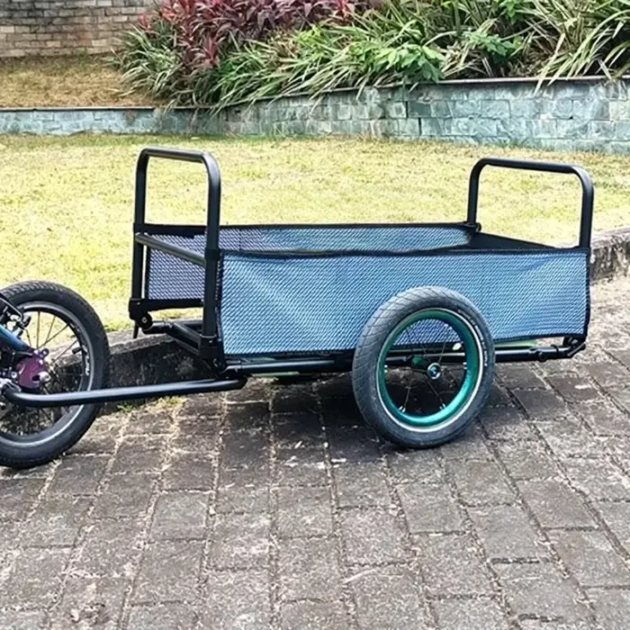 Remorque de vélo en alliage d'aluminium