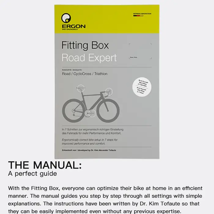 ERGON boîte de montage aide à la réglage de la vélo