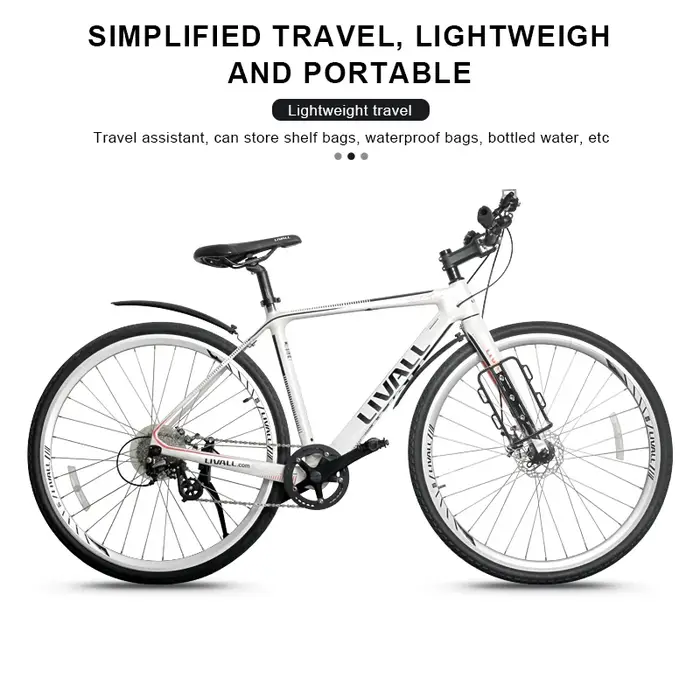 Porte-bagages en alliage d'aluminium pour vélo de route