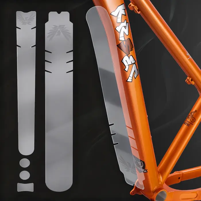 KRSEC cadre de vélo PVC Transparent protecteur autocollants vtt route