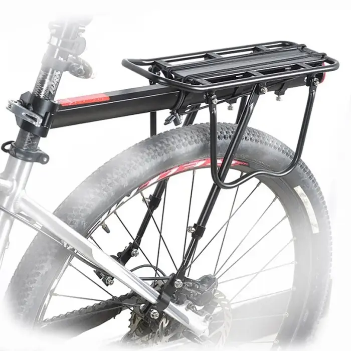 Porte-bagages arrière à dégagement rapide pour vélo