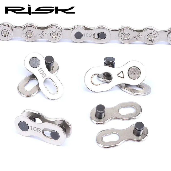 RISK – ensemble de connecteurs de chaîne de vélo à maillons rapides