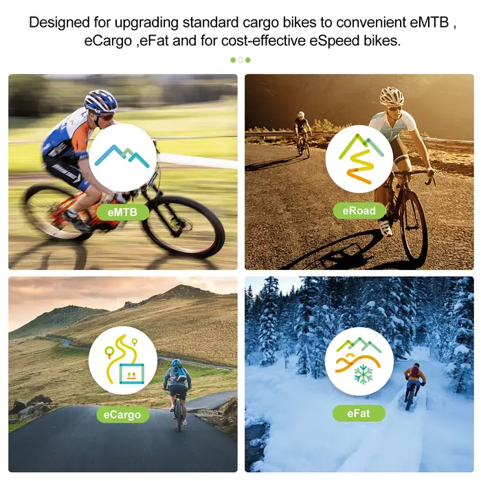 Ebike Bafang UART moteur d'entraînement central M315 M615 M215 BBS01 BBS02B 36V 48V 250W 350W 500W 48V750W vélo électrique