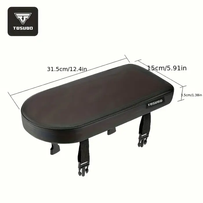 TOSUOD – coussin de siège arrière de vélo, doux et confortable, pour hommes et femmes, Installation 