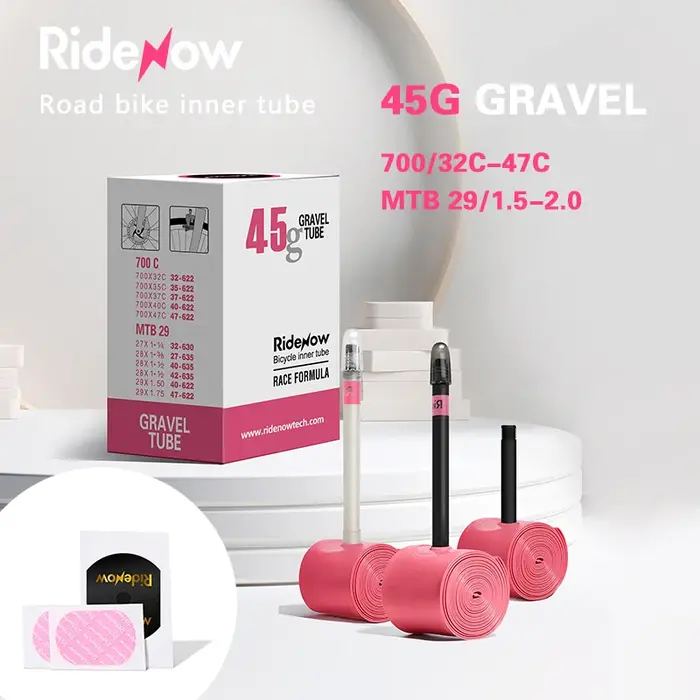 TPU chambre à air de vélo de route gravier 29 pouces 700x32C 35 37 40 47C pneu FV45/65/85mm AV42mm vtt