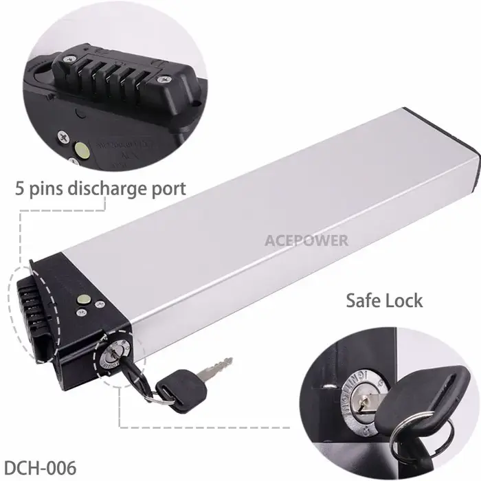 Batterie 36V Ebike pour ADO A20 A20F MATE City BIKE Fiido M1 vélo électrique pliant 36V 10.4Ah 12.5Ah 17.5Ah