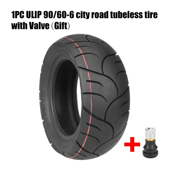 ULIP 90/60-6 pneu Tubeless pour Scooter électrique 11 pouces ville route