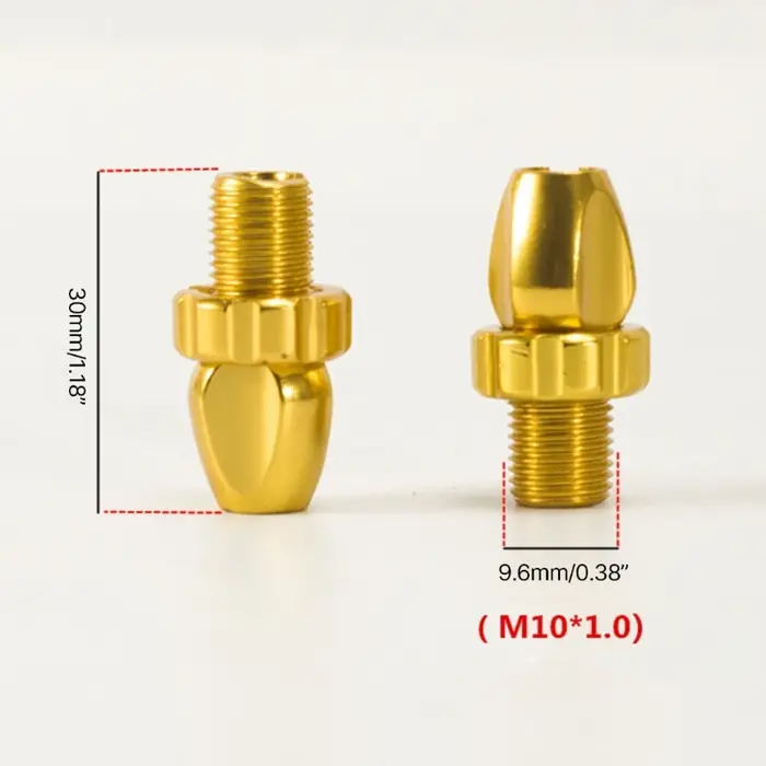 2 pièces 10mm leviers de frein vis de réglage vélos poignée