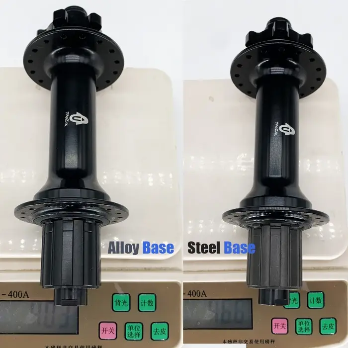 TAOZIK 32 H 36 12 mm 197mm 4 roulements 6 pattes arrière gros vélo Ebike à travers le moyeu
