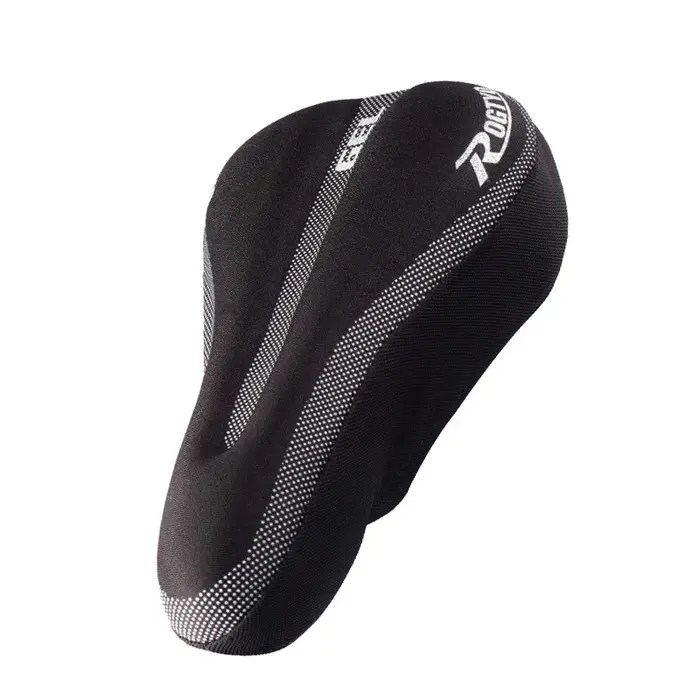 Housse de selle de vélo en Silicone, coussin de siège confortable et respirant, accessoires de cycli