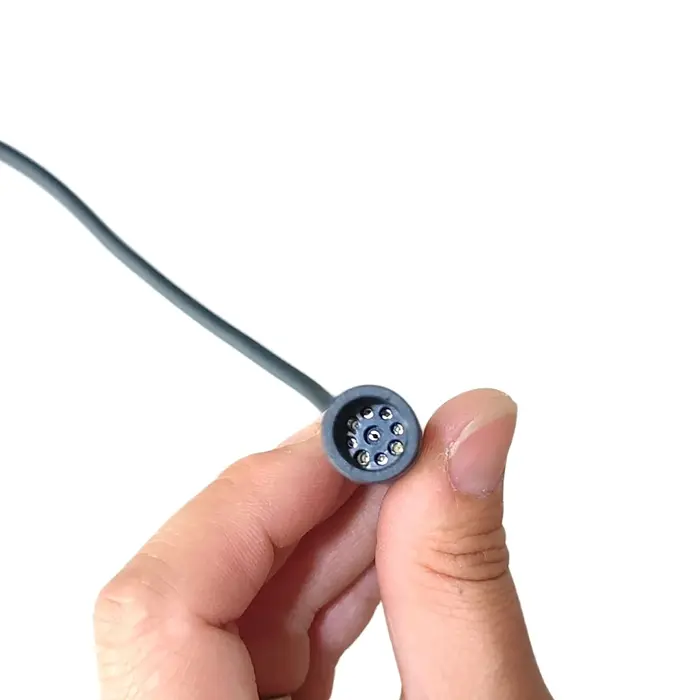 Câble moteur 9 fils gris clair pièce de rechange pour vélo électrique ENGWE EP-2 Pro avec écran LCD pour maintenance et réparation