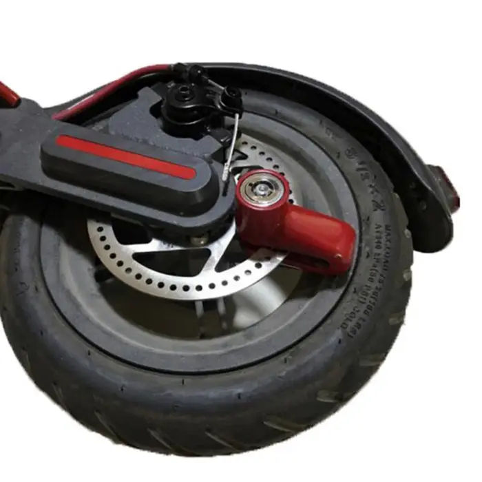Remplacement antivol de casier de roue de freins à disque de serrure de fil d'acier pour le Scooter électrique de Xiaomi Mijia M365