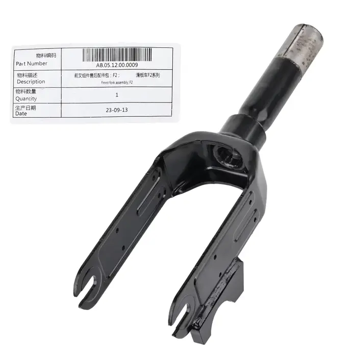 Fourche avant d'origine pour Segway Kickscooter F2, support de roue de Scooter électrique, pièces en