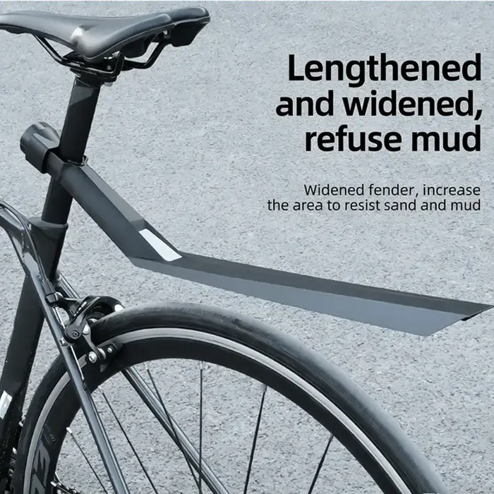 Garde-boue de vélo de route à dégagement rapide RC50 avec réflecteur