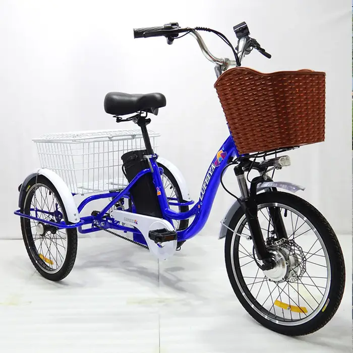 Tricycle électrique à 3 roues pour adultes
