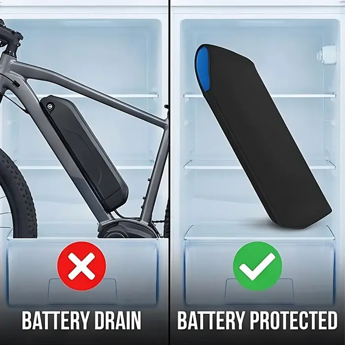 Housse thermique pour batterie de vélo électrique