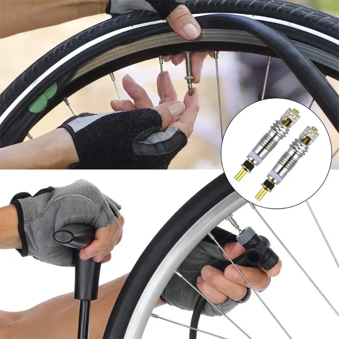 2/4/6/8/10 pièces ensemble de noyaux de Valve de pneu de vélo amovible de haute qualité vtt noyau