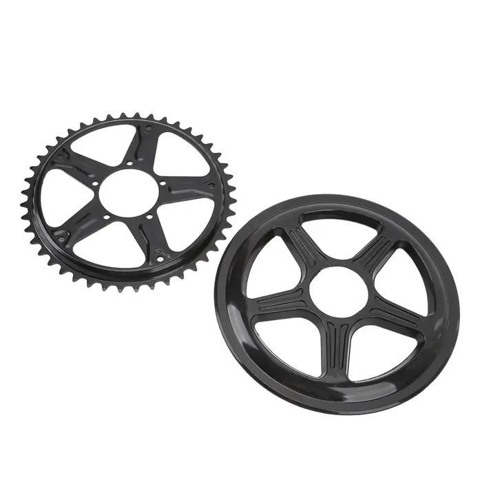 Pignon de chaîne de vélo électrique 44T, plateau de vélo électrique en métal pour BAFANG BBS01B BBS0
