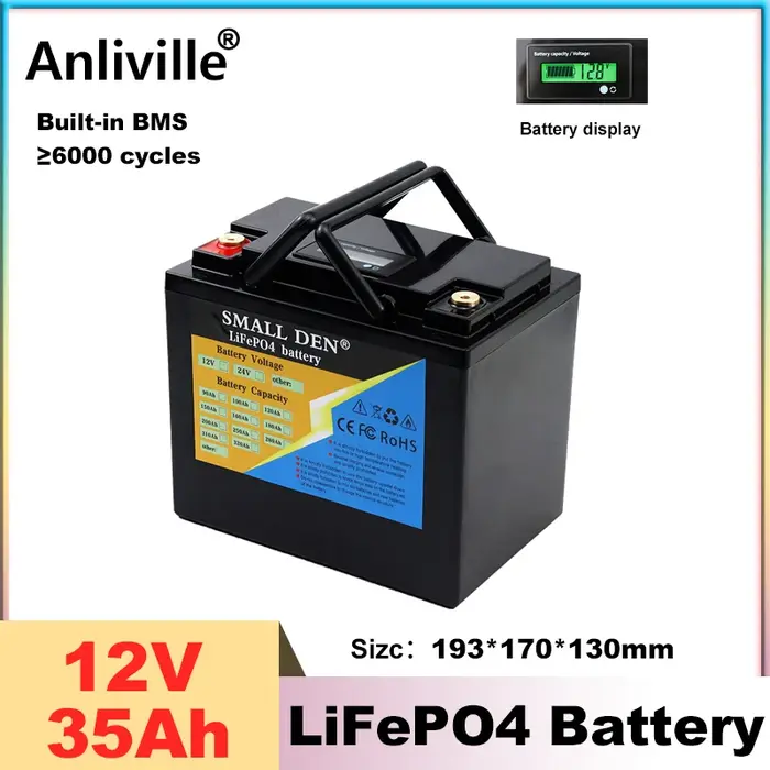 Batterie LiFePO4 12V 12