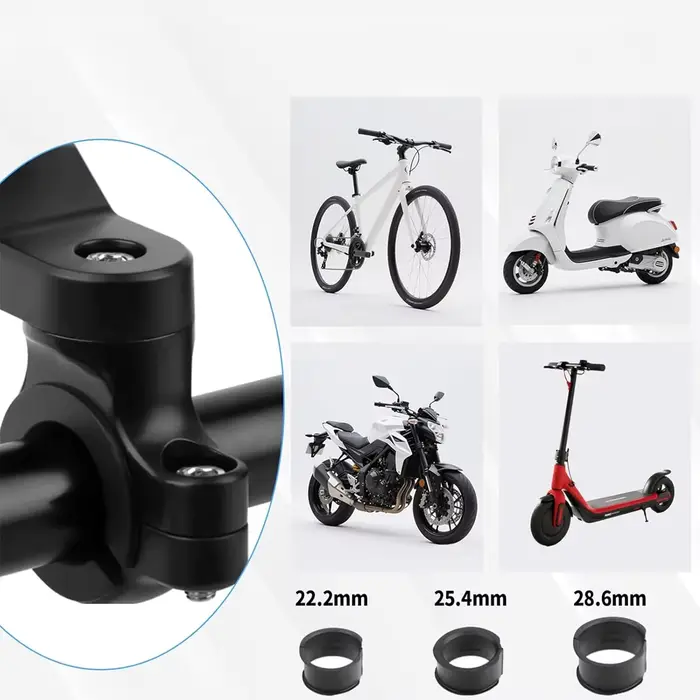 Support universel pour smartphone QUAD LOCK avec amortisseur de vibrations pour guidon de moto