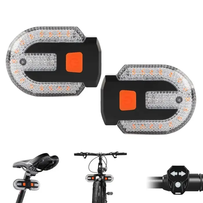 Feu arrière de vélo avec clignotant