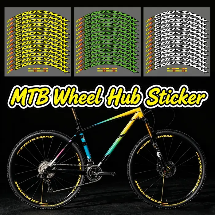 Autocollants pour roues de VTT MAVIC CROSSMAX SL PRO