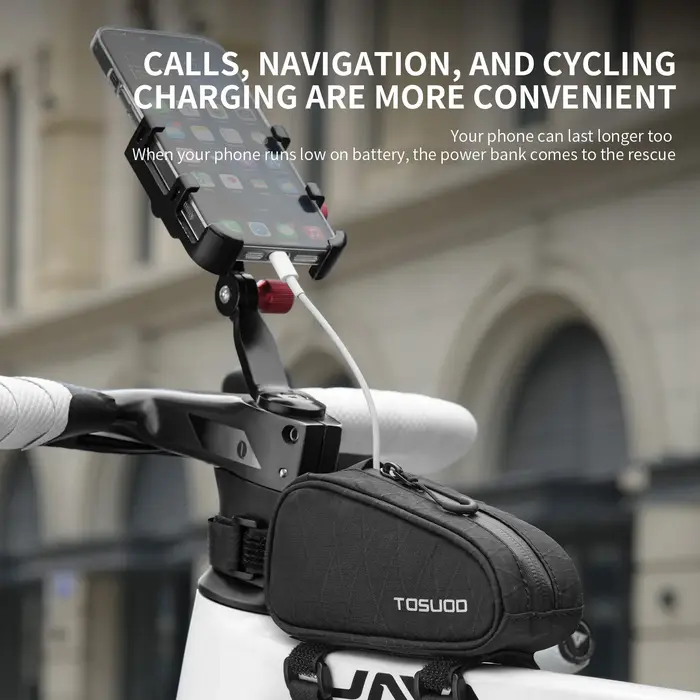 Sacoche de cadre portable TOSUOD pour VTT et vélo de route – Accessoire de cyclisme