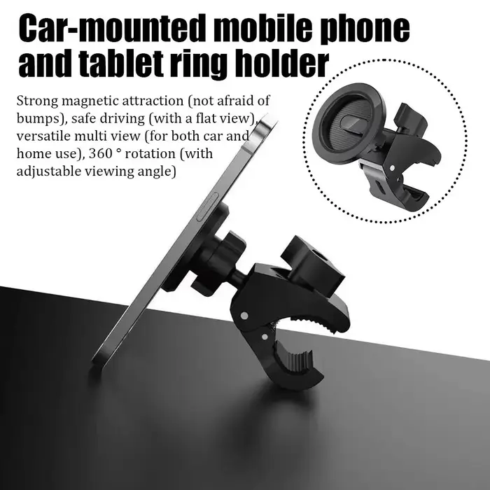 Support magnétique pour téléphone de vélo pour iPhone 17 16 15 Pro Max