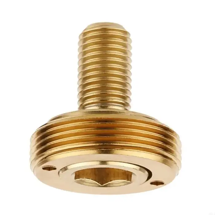 Boulons manivelle vélo 8x15mm, vis support inférieur, boulons manivelle à trou carré