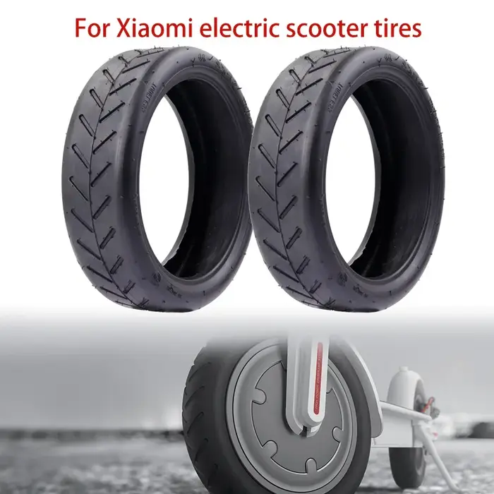 Pneu de remplacement avant et arrière pour Scooter électrique, 8 1/2x2, chambres à air gonflables de 8.5 pouces, pneus extérieurs en caoutchouc pour Xiaomi M365/PRO 1S