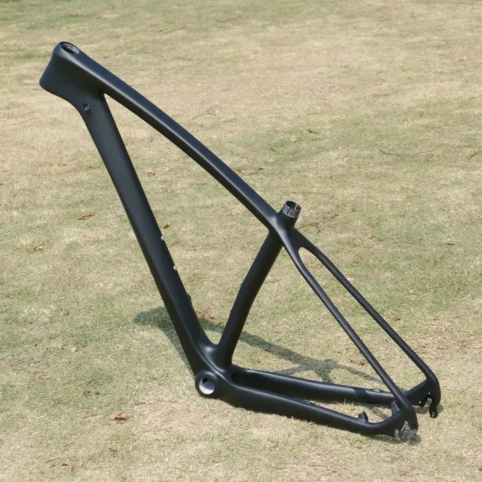 043 #     Cadre de vélo de montagne tout carbone UD mat neuf, 29ER, tailles S, M, L, axe traversant 