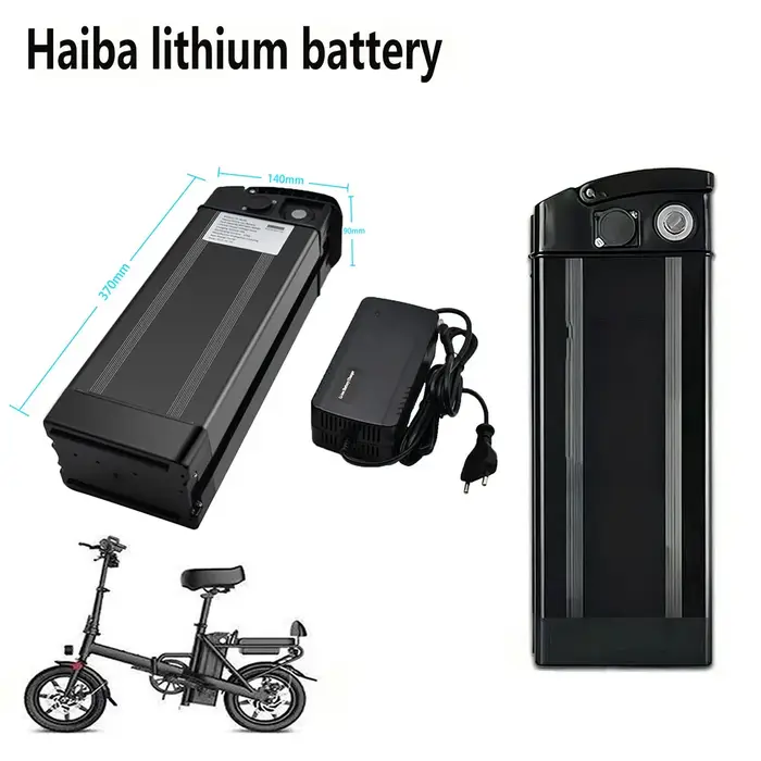 Batterie de vélo électrique 18650/21700 Cell 48V 15Ah 17Ah 19.2Ah 24Ah 25Ah Batterie au lithium pour