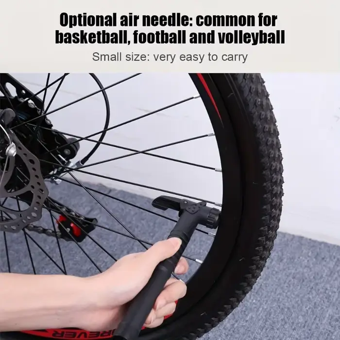 Mini pompe à vélo Portable avec support