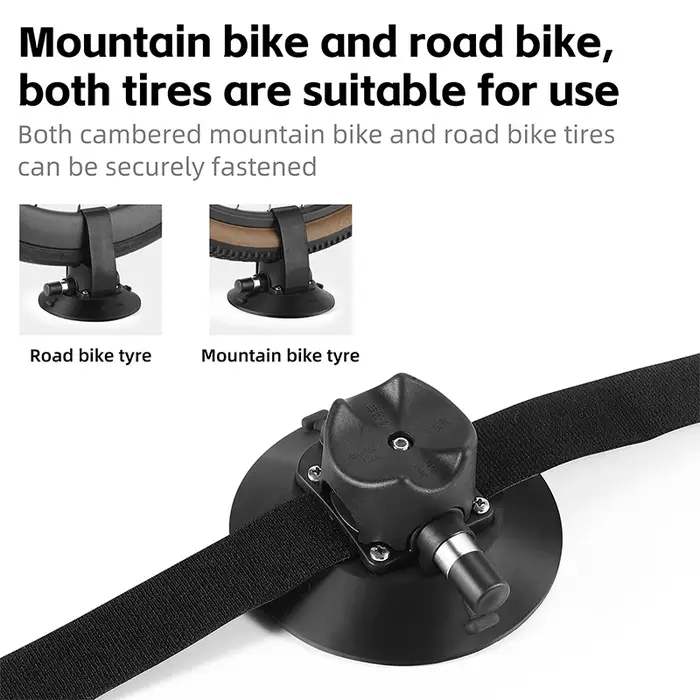 WEST BIKING – support de vélo à aspiration sous vide