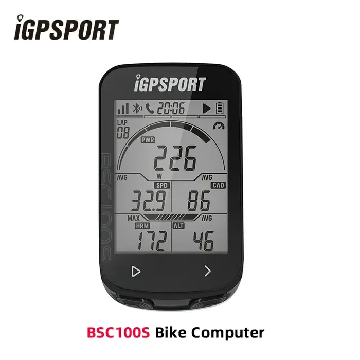 IGPSPORT-Ordinateur de vélo intelligent BSC100S, écran 2.6 pouces, navigation GPS, capteur de cadenc